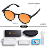Whale&Eagle Oval Sunglasses