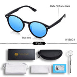 Whale&Eagle Oval Sunglasses