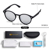 Whale&Eagle Oval Sunglasses