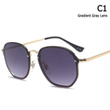 JackJad Fashion Round Sunglasses