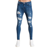 Oeak Mens Solid Color  Jeans