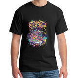 Print skater shoe new tshirts men s-5xl cool hip hop