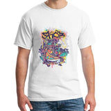 Print skater shoe new tshirts men s-5xl cool hip hop