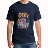 Print skater shoe new tshirts men s-5xl cool hip hop