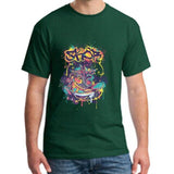 Print skater shoe new tshirts men s-5xl cool hip hop