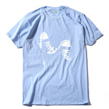 100% cotton casual short sleeve T shirt