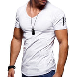 Shirt Men Casual Short Sleeved Buttons Up
